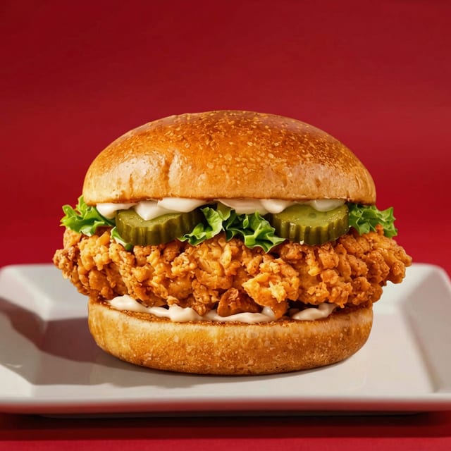 Go Hot Chicken Sandwich Single.