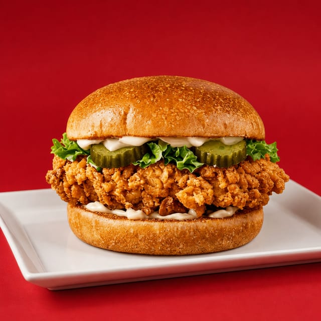 Go Hot Chicken Sandwich Single.