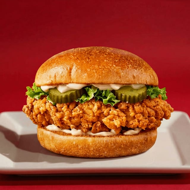 Go Hot Chicken Sandwich Single.