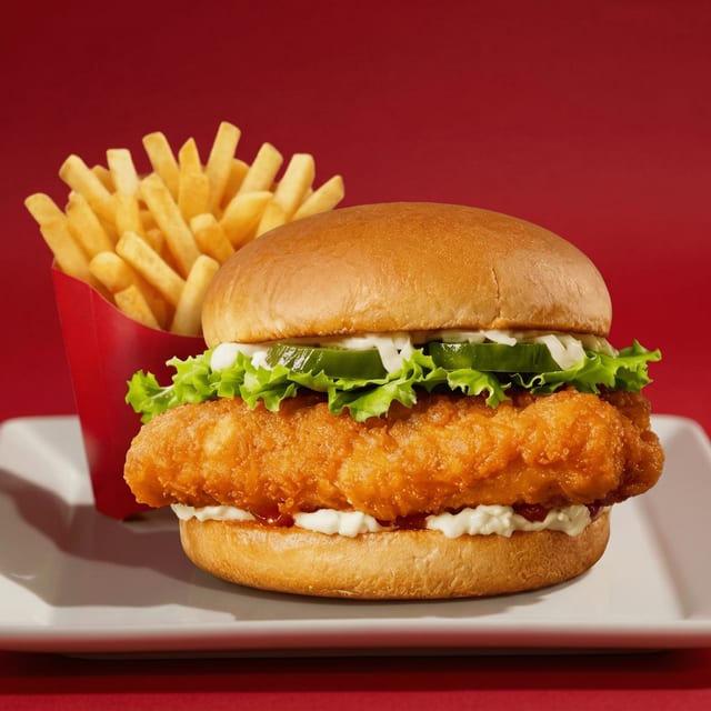 Fish Sandwich Combo.